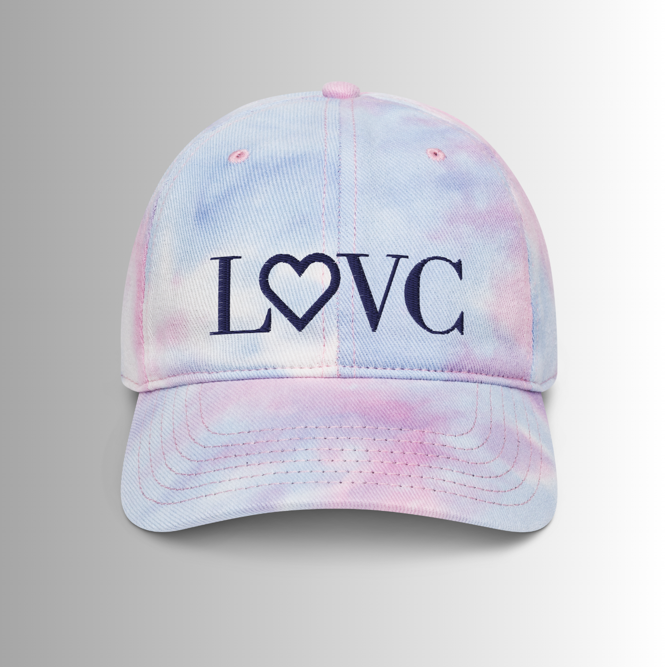 GORRA CON EFECTO TIE DYE MUJER LOGO NAVY