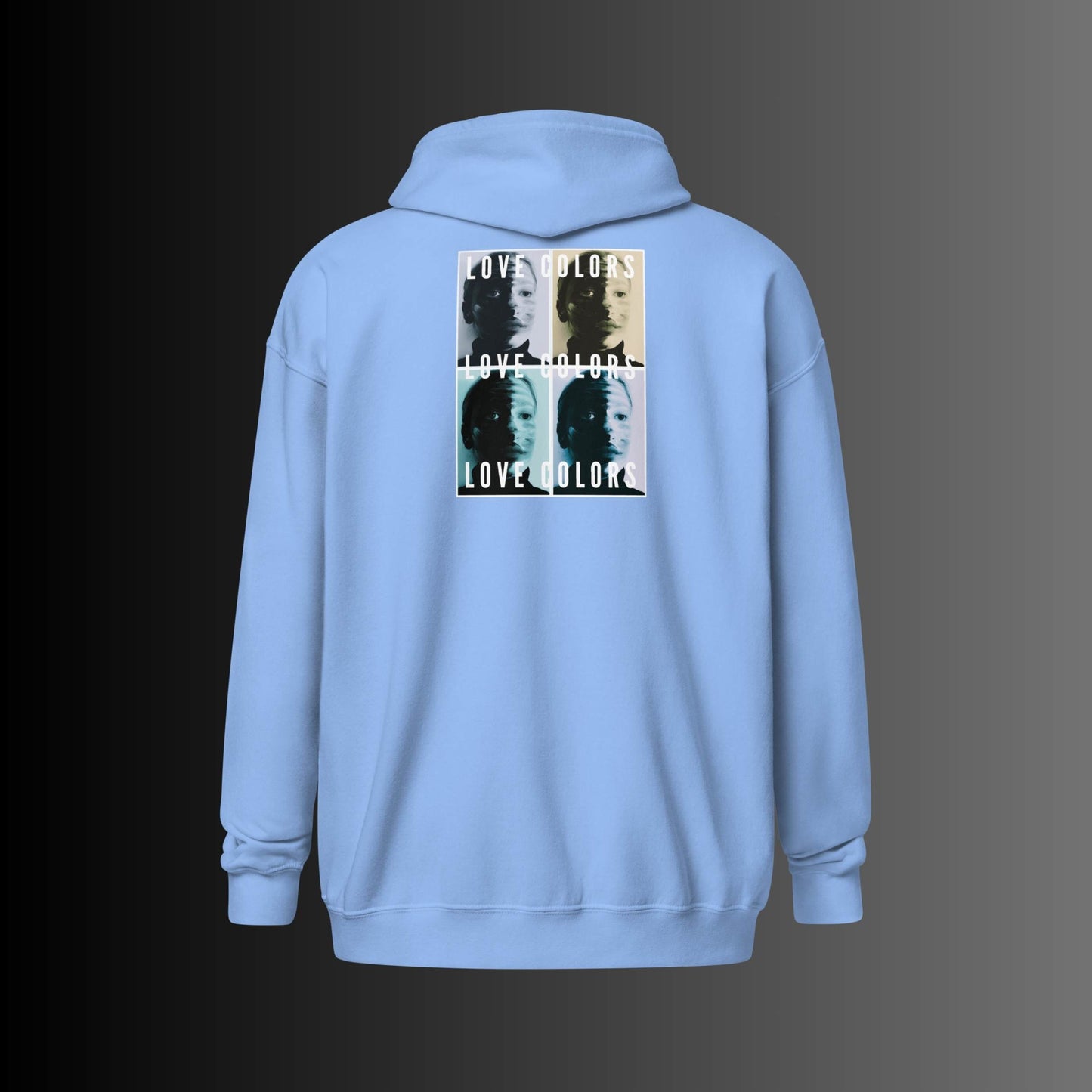 HOODIE CON CAPUCHA Y CREMALLERA MUJER SYMBOL &