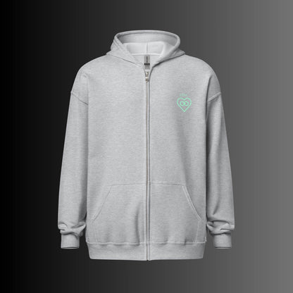 HOODIE CON CAPUCHA Y CREMALLERA HOMBRE INFINITE