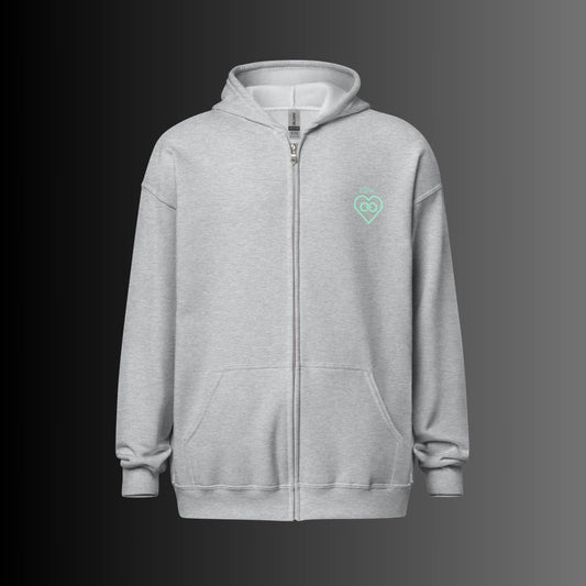 HOODIE CON CAPUCHA Y CREMALLERA HOMBRE INFINITE