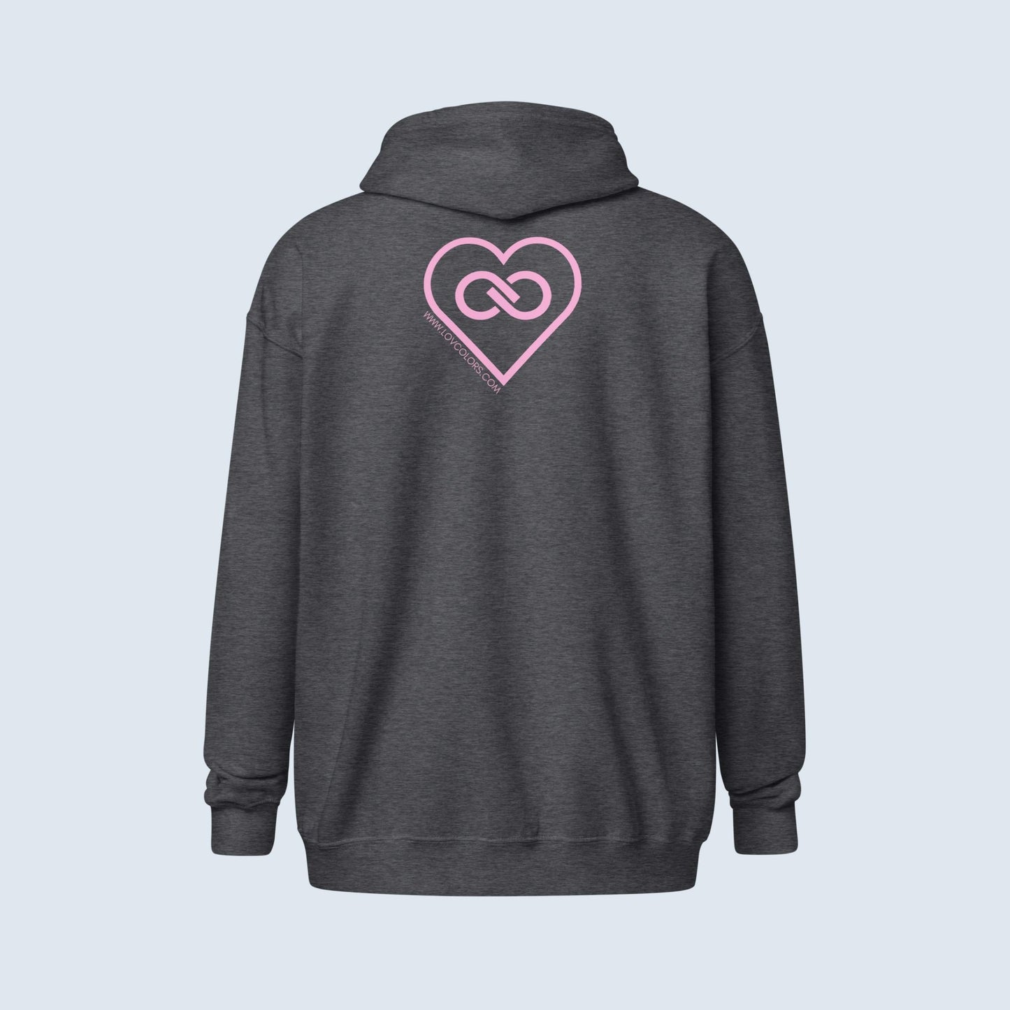 HOODIE CON CAPUCHA Y CREMALLERA MUJER INFINITE