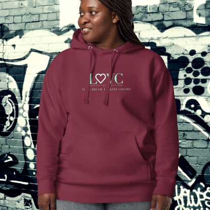 HOODIE CON CAPUCHA MUJER SLOGAN