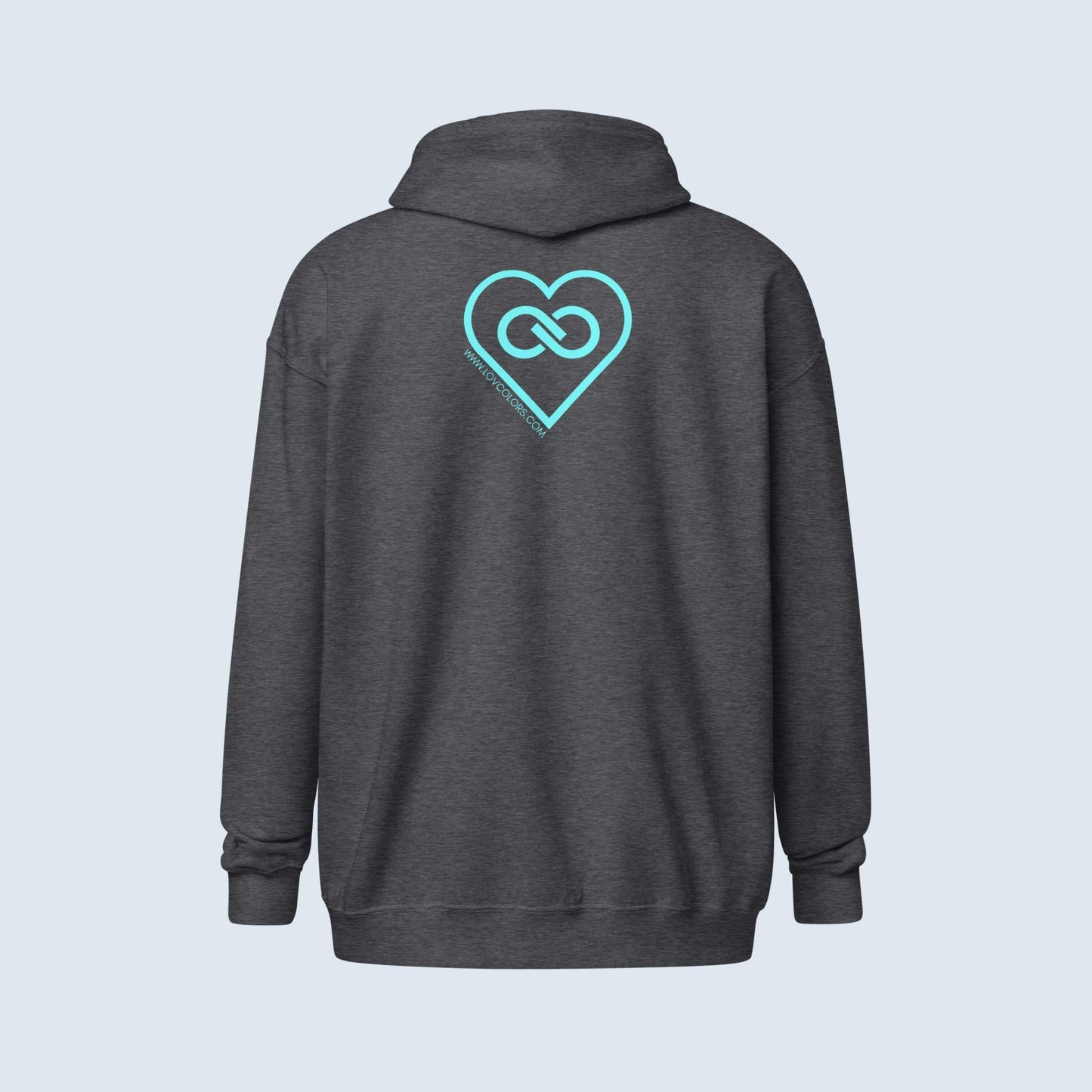 HOODIE CON CAPUCHA Y CREMALLERA HOMBRE INFINITE