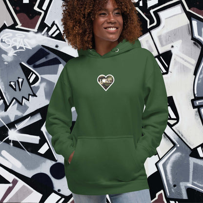 HOODIE CON CAPUCHA MUJER MILITAR