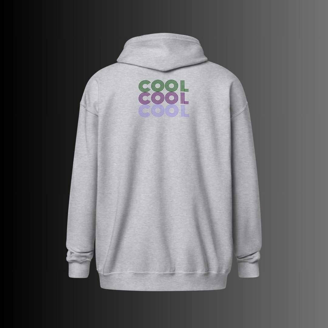 HOODIE CON CAPUCHA Y CREMALLERA MUJER COOL
