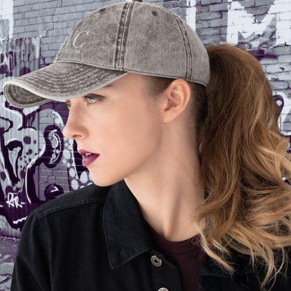 GORRA VINTAGE MUJER LOGO