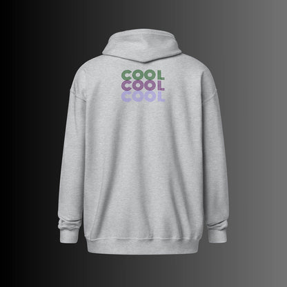 HOODIE CON CAPUCHA Y CREMALLERA MUJER COOL