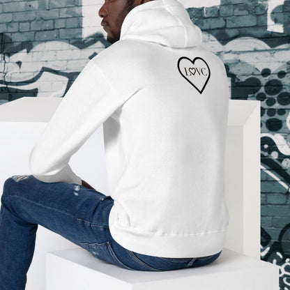 HOODIE CON CAPUCHA HOMBRE 2CUORE BLACK