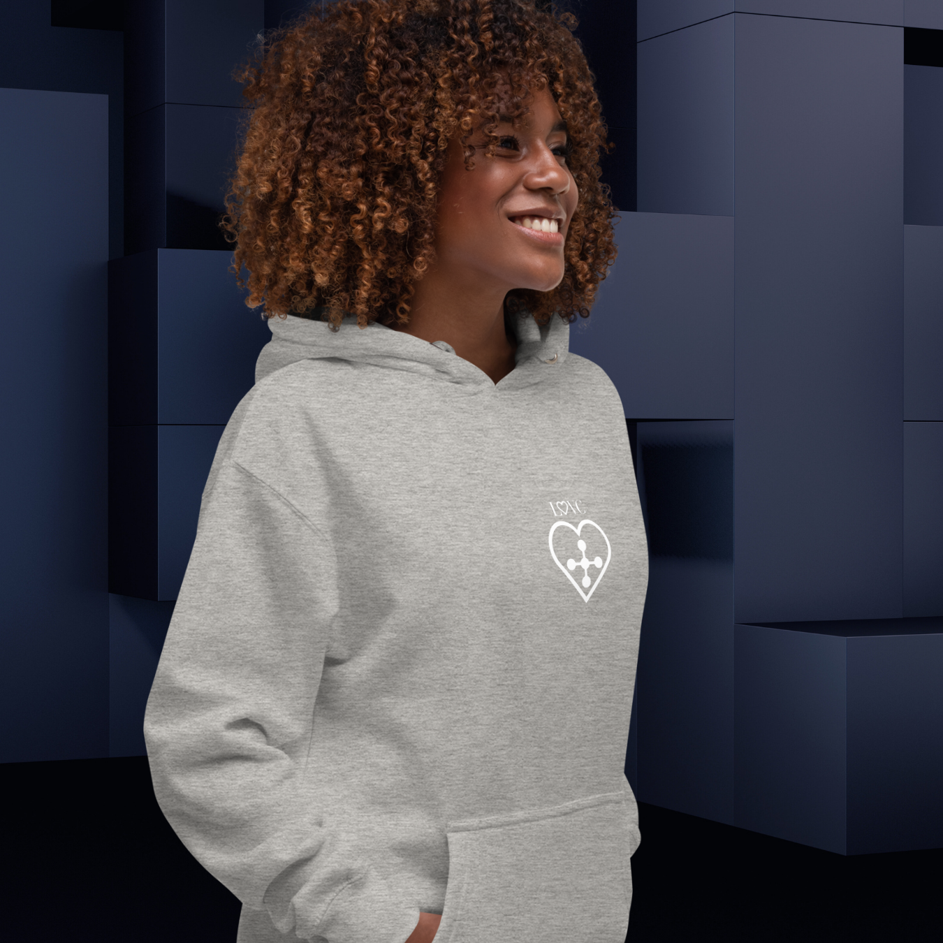 HOODIE CON CAPUCHA MUJER CROSS