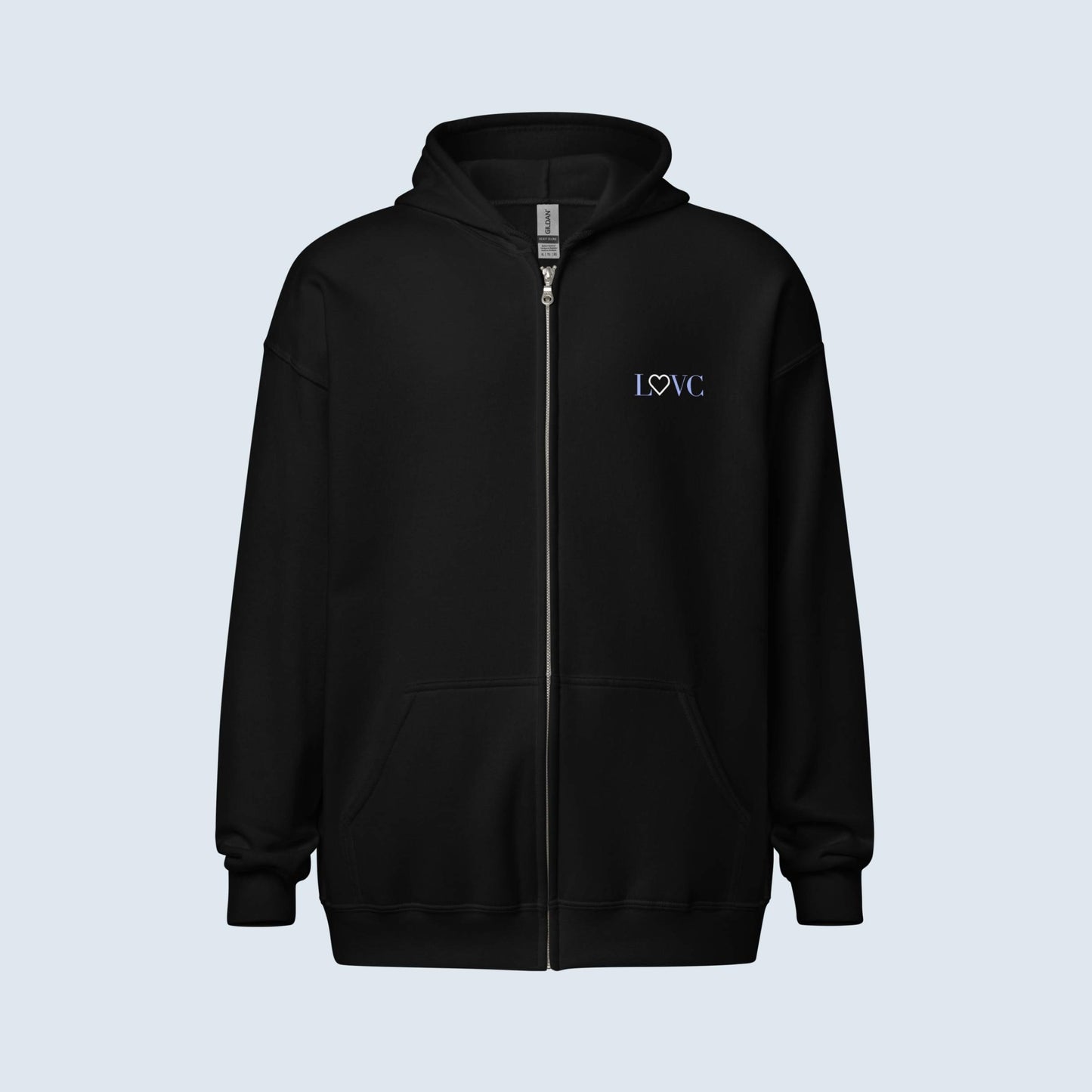HOODIE CON CAPUCHA Y CREMALLERA HOMBRE LOGO CLASSIC