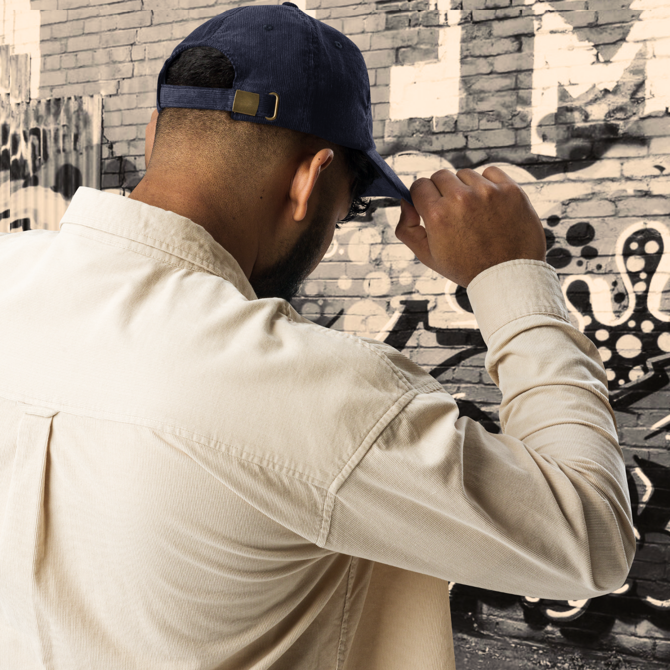 GORRA DE PANA VINTAGE HOMBRE LOGO