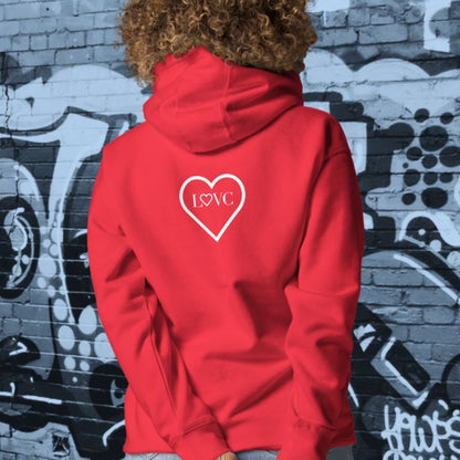HOODIE CON CAPUCHA MUJER 2CUORE WHITE