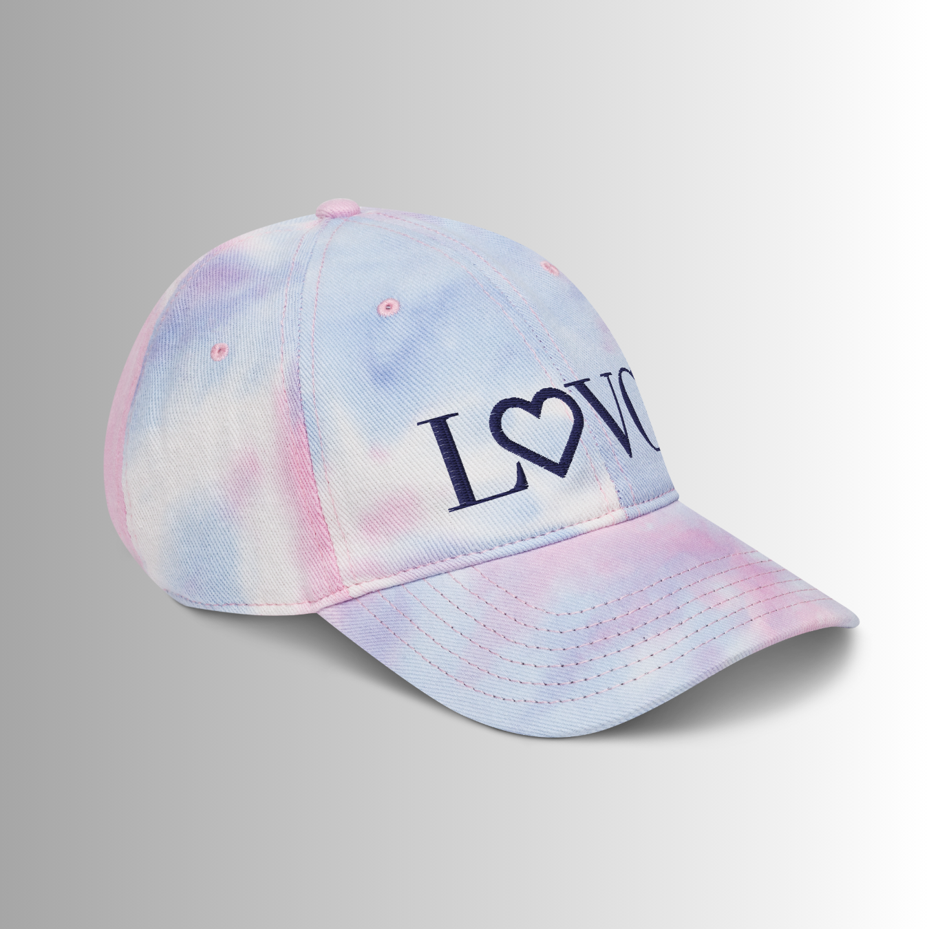 GORRA CON EFECTO TIE DYE MUJER LOGO NAVY