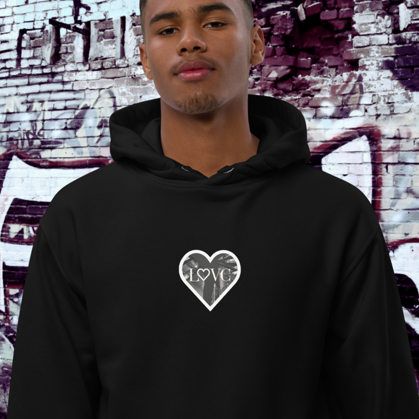 HOODIE PREMIUM CON CAPUCHA ECO HOMBRE CITY