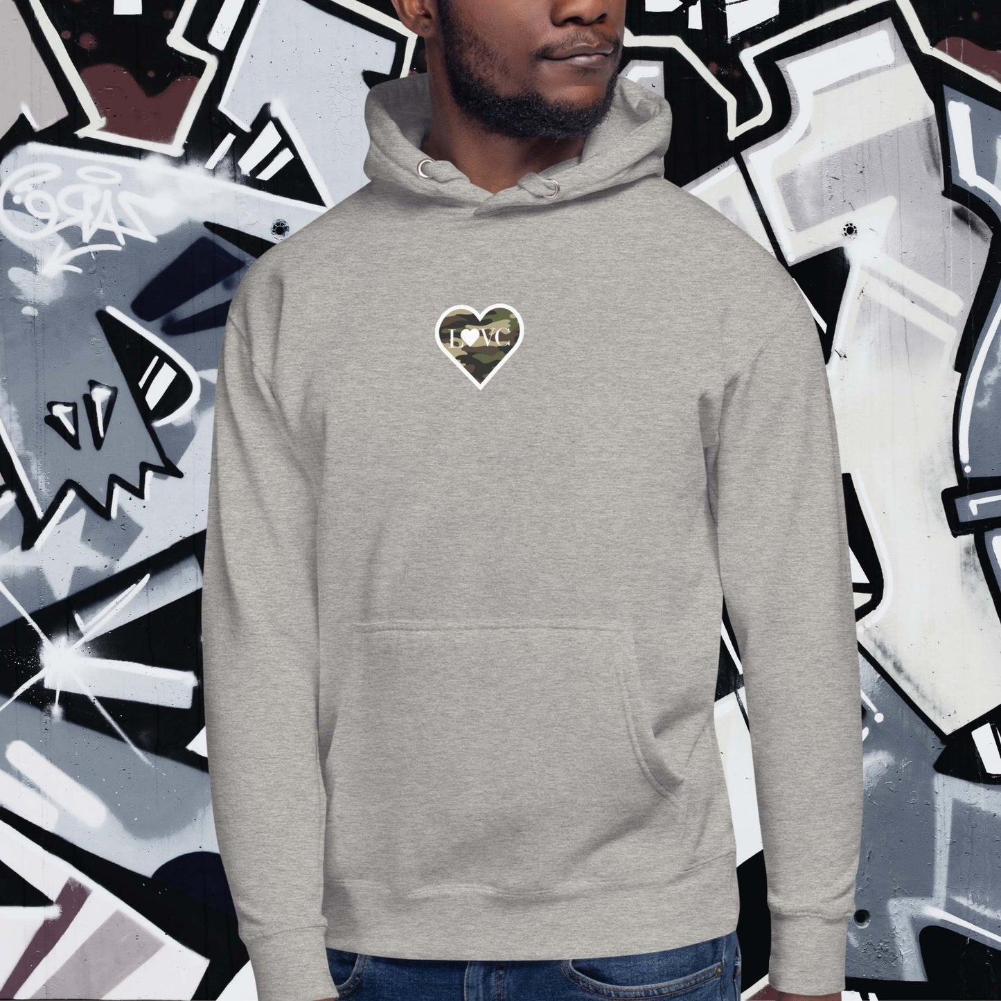 HOODIE CON CAPUCHA HOMBRE MILITAR