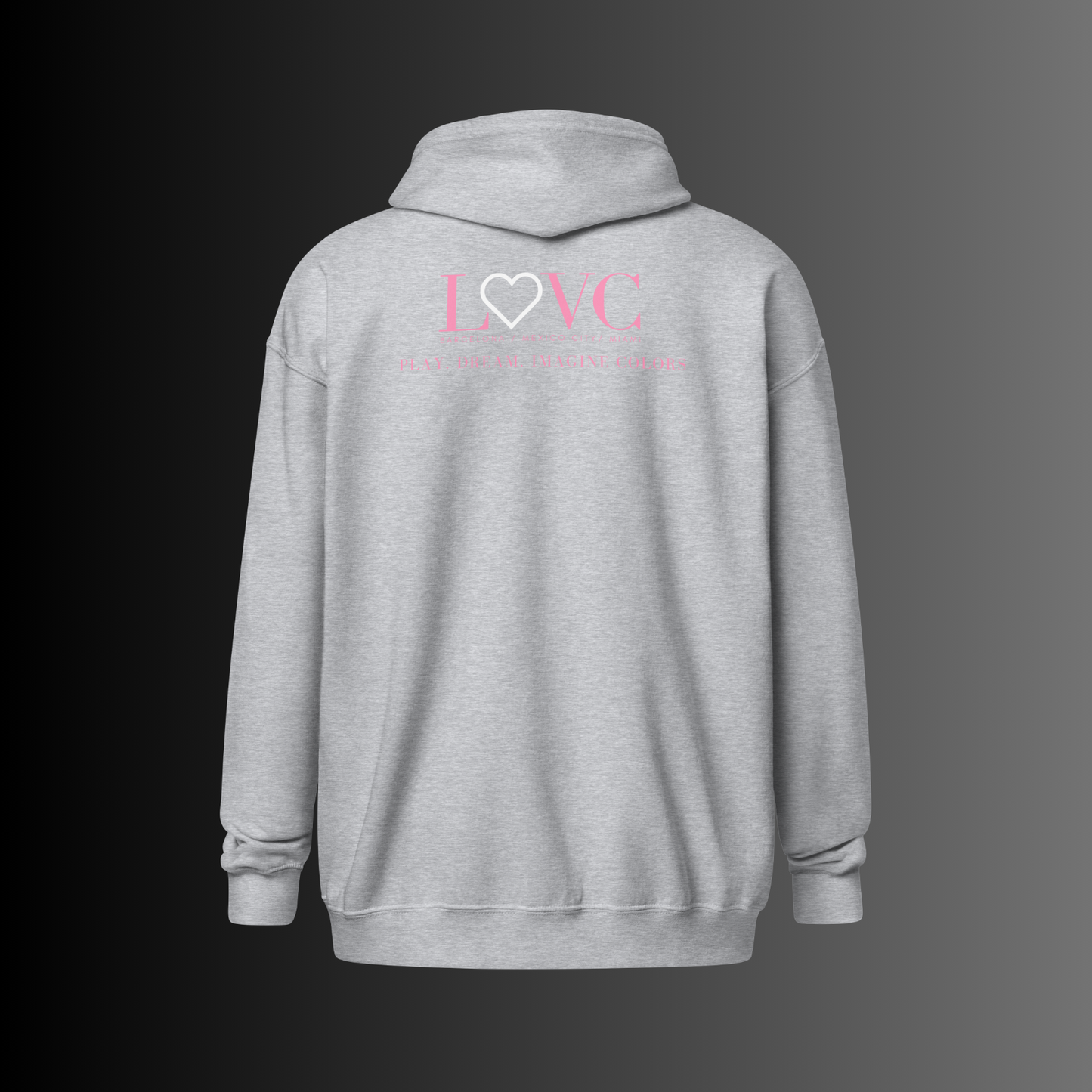 HOODIE CON CAPUCHA Y CREMALLERA HOMBRE LOGO CLASSIC