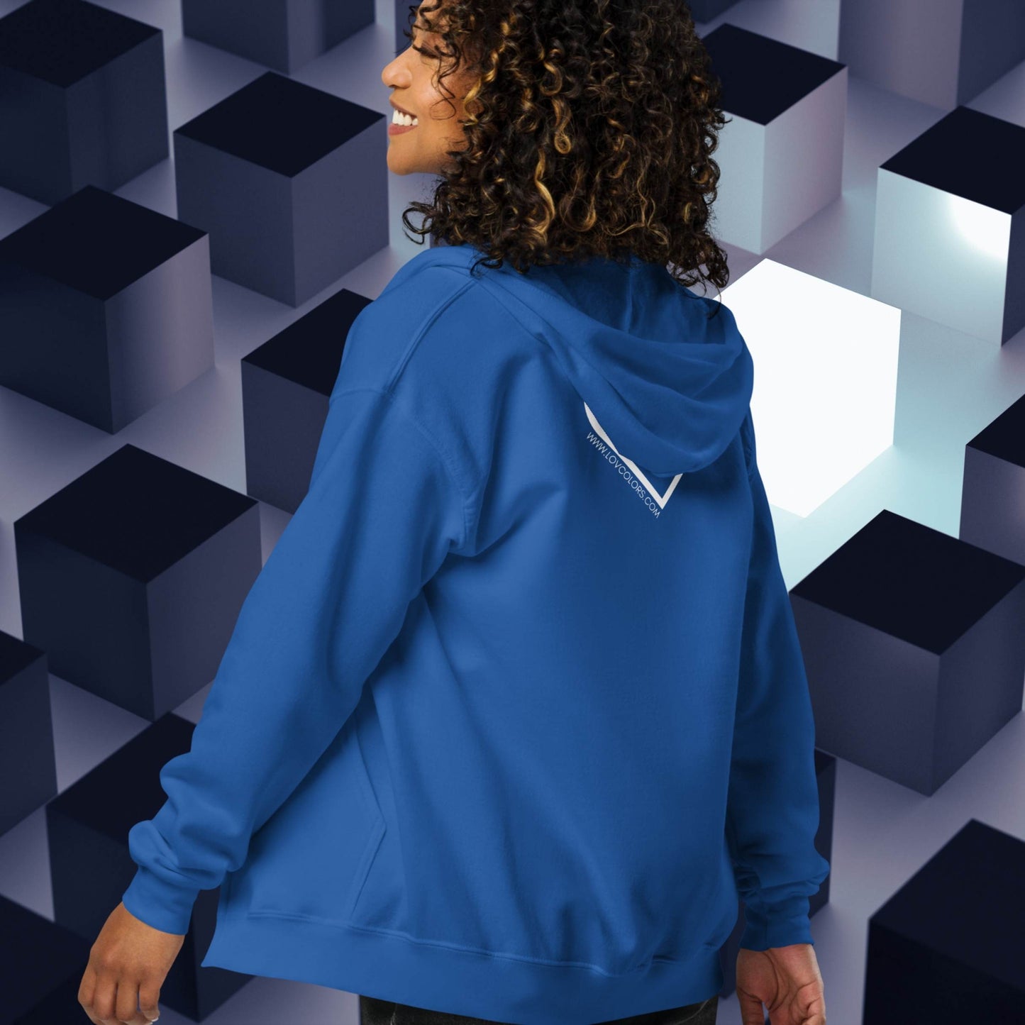 HOODIE CON CAPUCHA Y CREMALLERA MUJER INFINITE