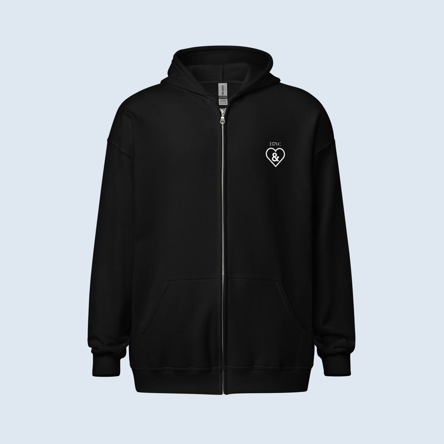 HOODIE CON CAPUCHA Y CREMALLERA MUJER SYMBOL &