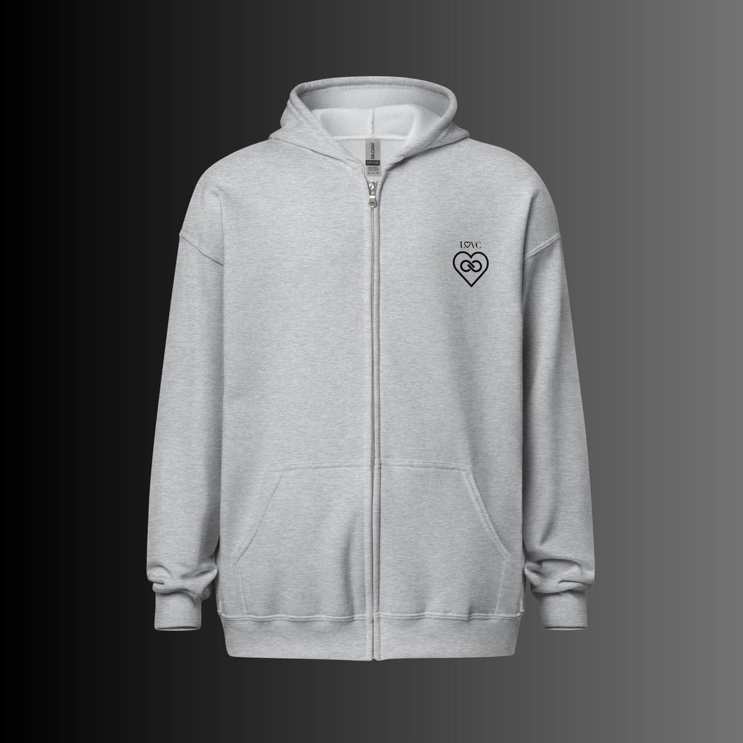 HOODIE CON CAPUCHA Y CREMALLERA MUJER INFINITE