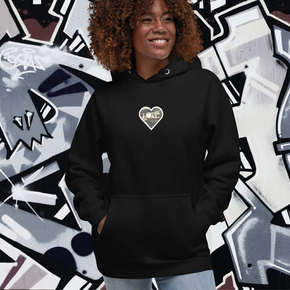 HOODIE CON CAPUCHA MUJER MILITAR