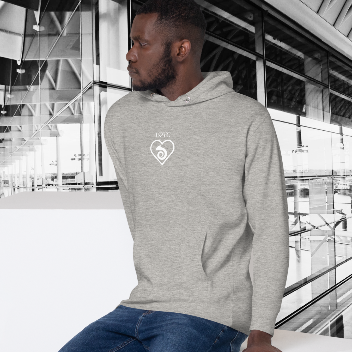 HOODIE CON CAPUCHA HOMBRE LIZARD
