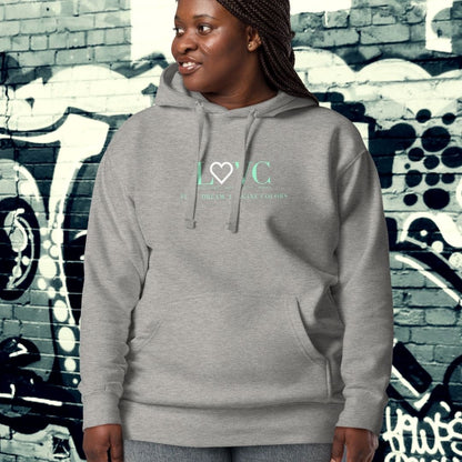 HOODIE CON CAPUCHA MUJER SLOGAN