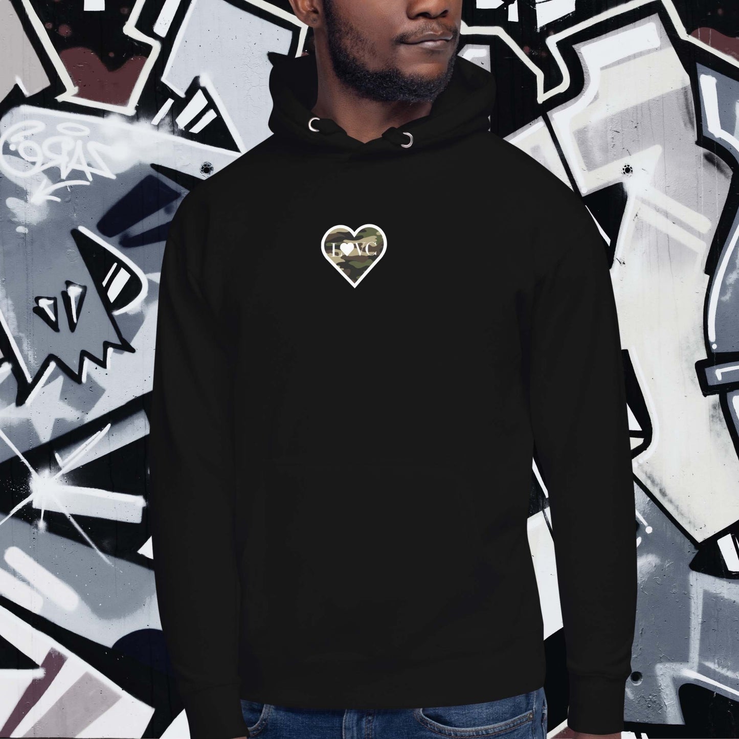 HOODIE CON CAPUCHA HOMBRE MILITAR