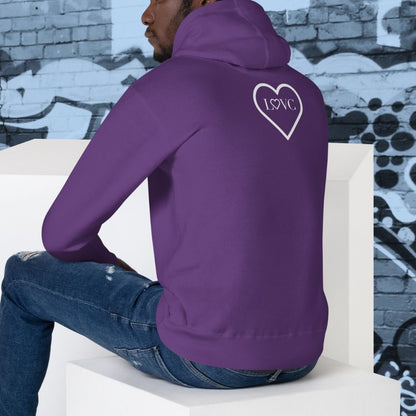 HOODIE CON CAPUCHA HOMBRE 2CUORE WHITE