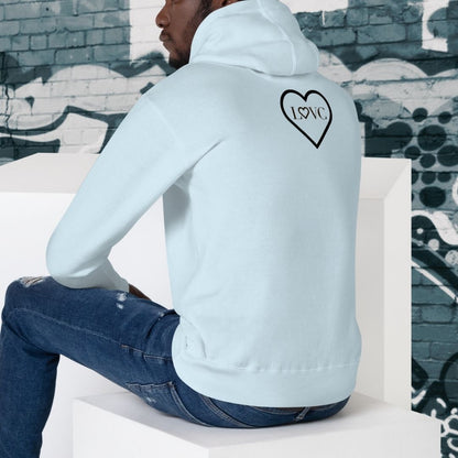 HOODIE CON CAPUCHA HOMBRE 2CUORE BLACK