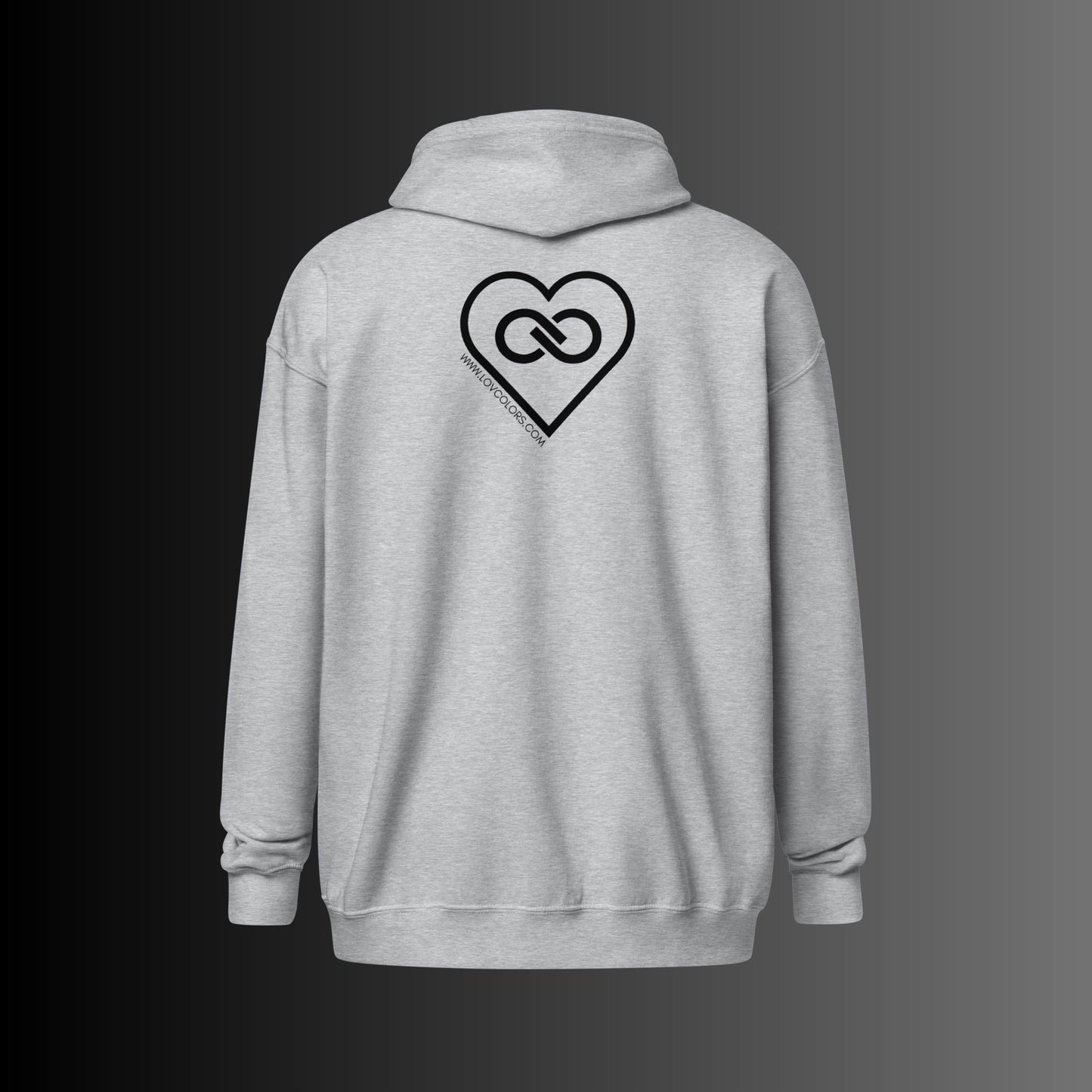 HOODIE CON CAPUCHA Y CREMALLERA MUJER INFINITE