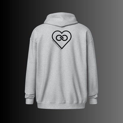 HOODIE CON CAPUCHA Y CREMALLERA MUJER INFINITE