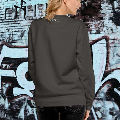 SUDADERA GRUESA MUJER LOGOXL CÍRCULO