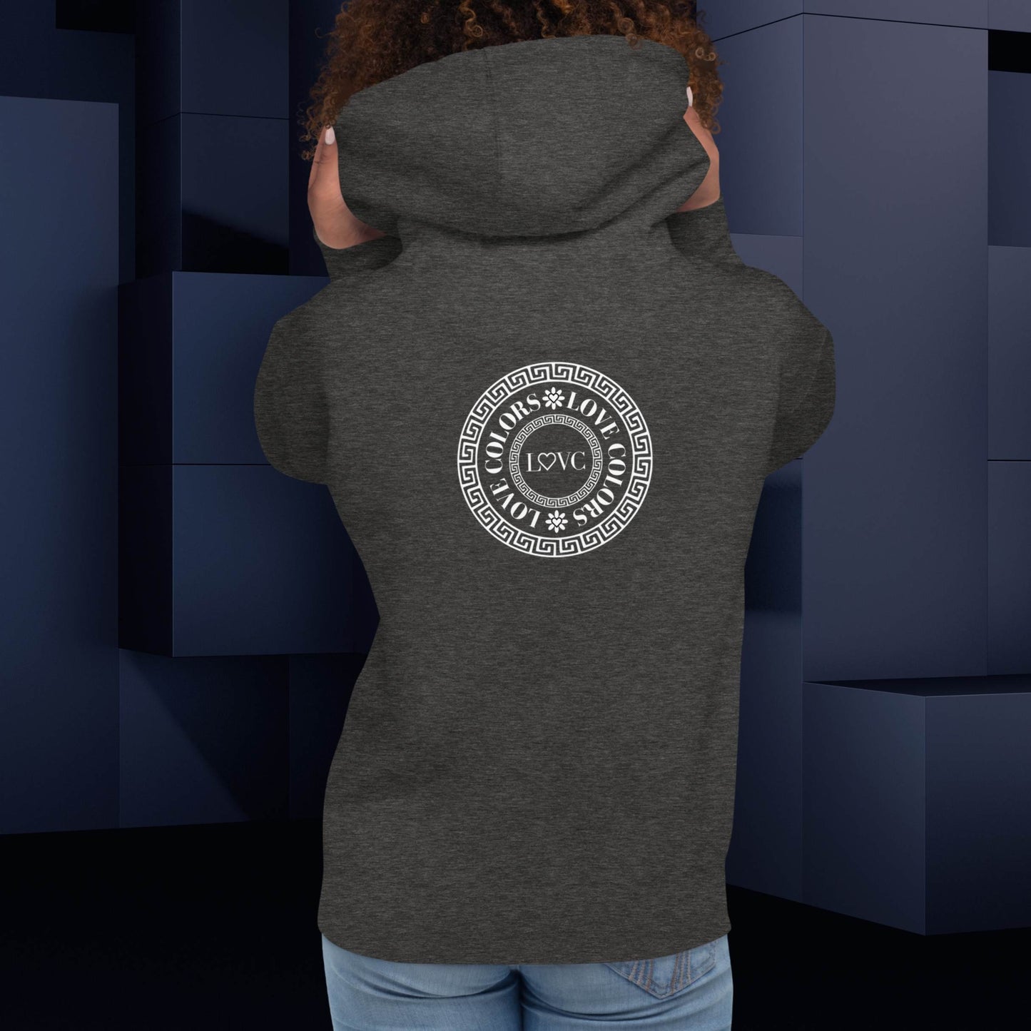 HOODIE CON CAPUCHA MUJER LOGO CIRCULO