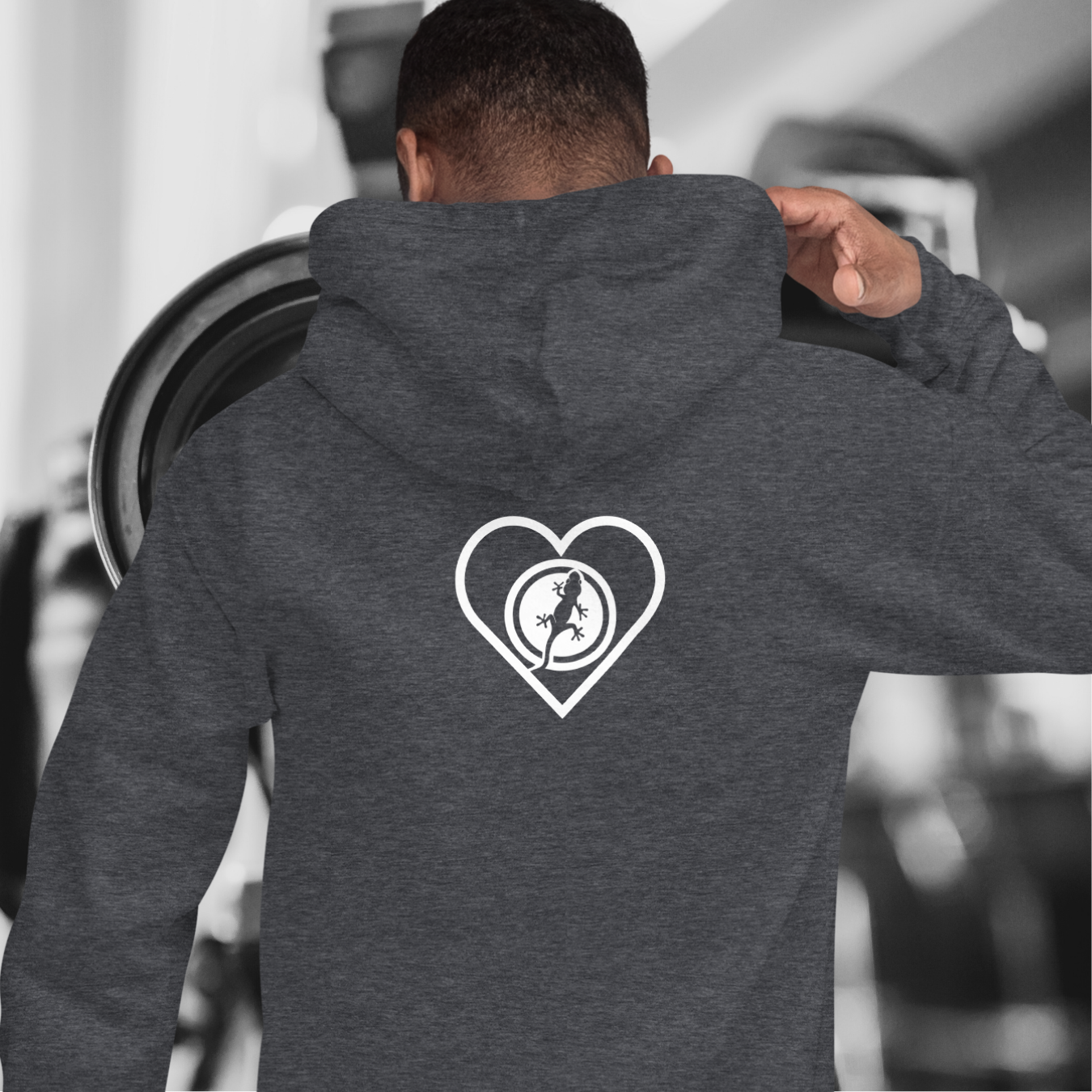 HOODIE CON CAPUCHA HOMBRE LIZARD