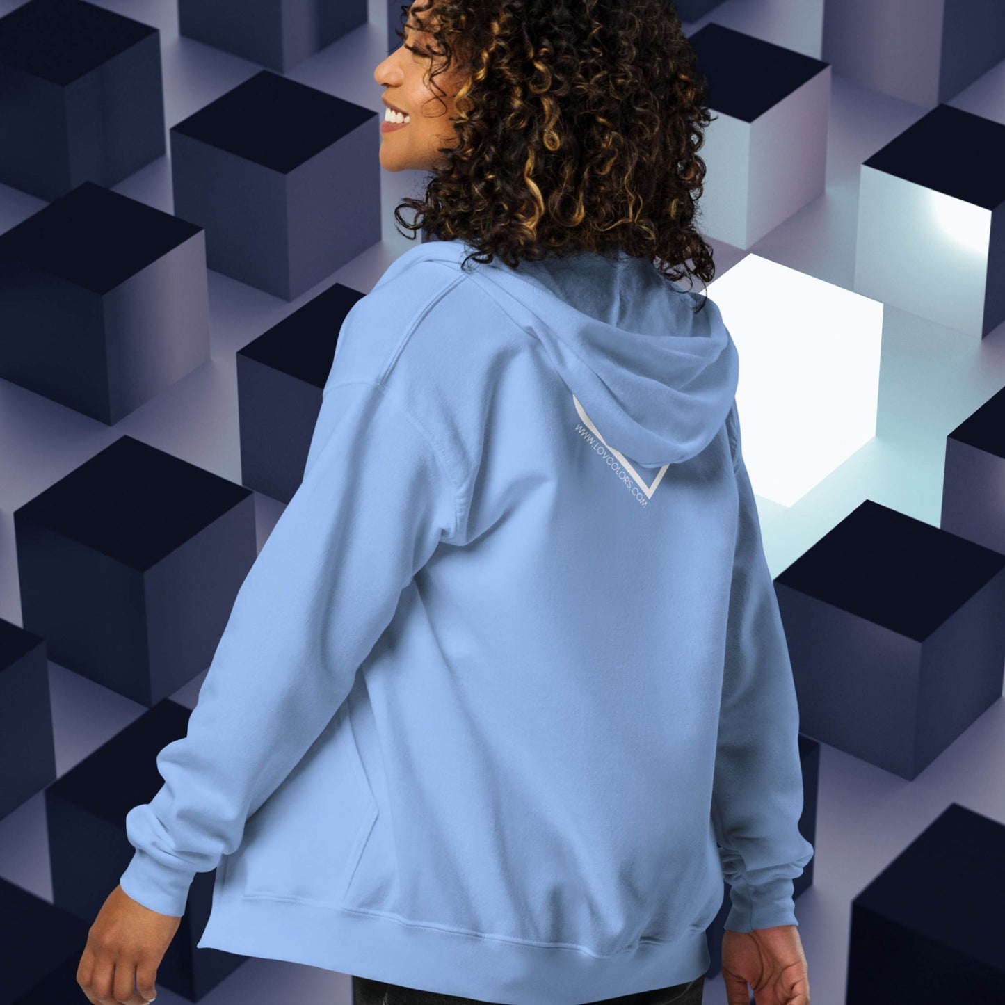 HOODIE CON CAPUCHA Y CREMALLERA MUJER INFINITE