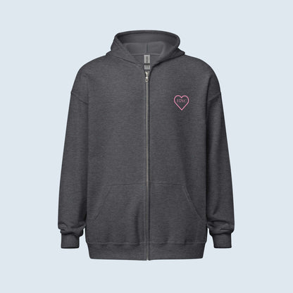 HOODIE CON CAPUCHA Y CREMALLERA MUJER COOL
