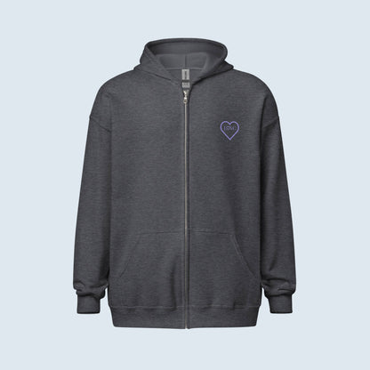 HOODIE CON CAPUCHA Y CREMALLERA MUJER COOL