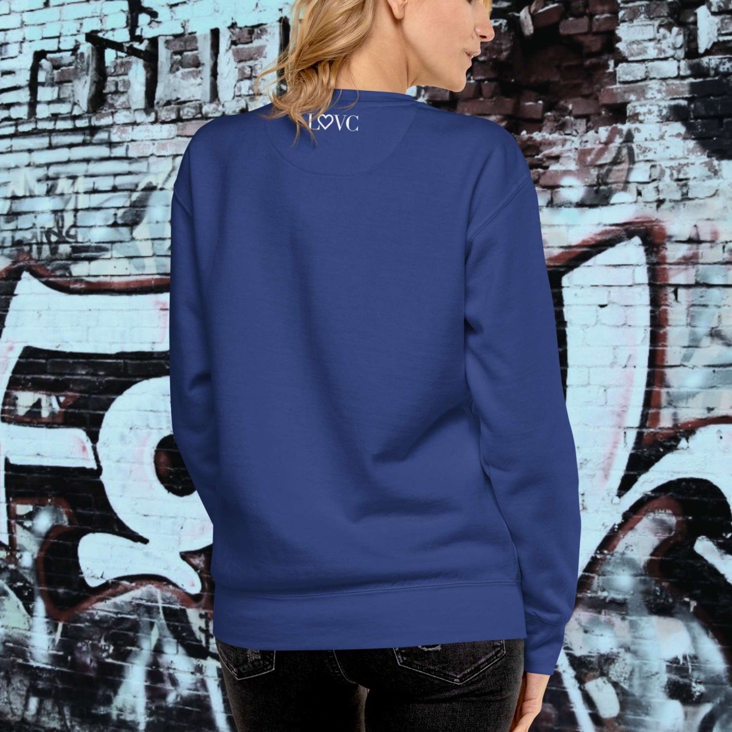 SUDADERA GRUESA MUJER LOGOXL CÍRCULO