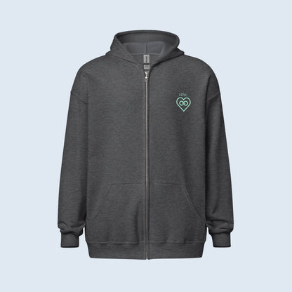 HOODIE CON CAPUCHA Y CREMALLERA HOMBRE INFINITE