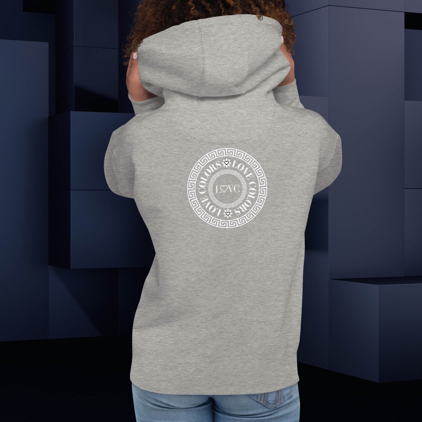 HOODIE CON CAPUCHA MUJER LOGO CIRCULO