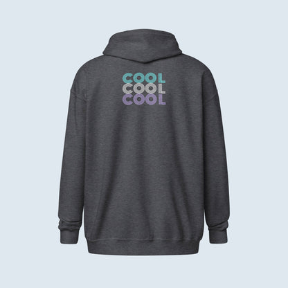 HOODIE CON CAPUCHA Y CREMALLERA MUJER COOL