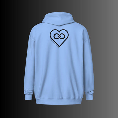HOODIE CON CAPUCHA Y CREMALLERA MUJER INFINITE
