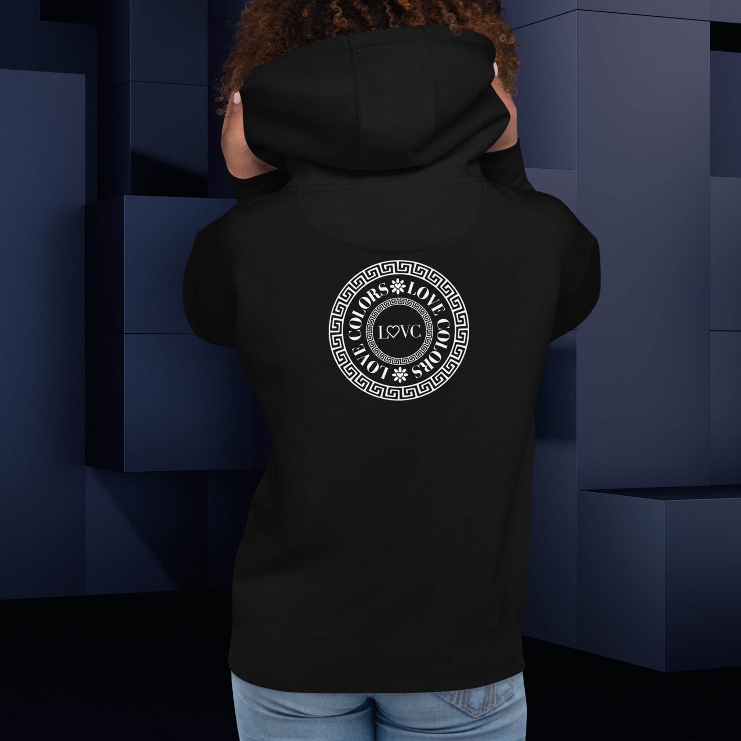 HOODIE CON CAPUCHA MUJER LOGO CIRCULO