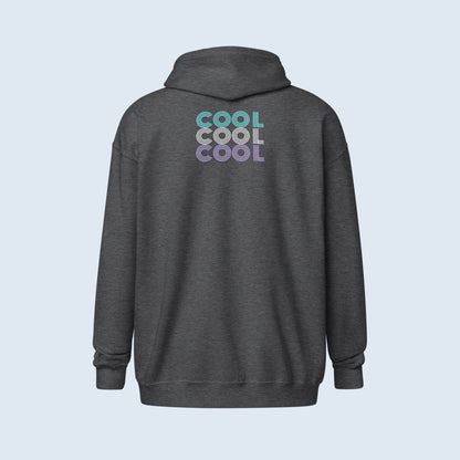 HOODIE CON CAPUCHA Y CREMALLERA MUJER COOL