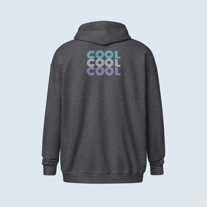 HOODIE CON CAPUCHA Y CREMALLERA MUJER COOL