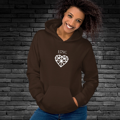 HOODIE CON CAPUCHA MUJER DIAMOND