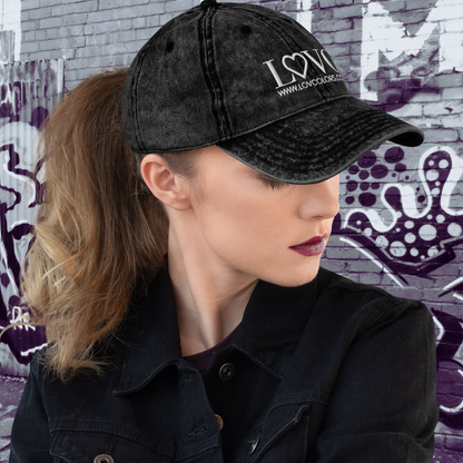 GORRA VINTAGE MUJER LOGO