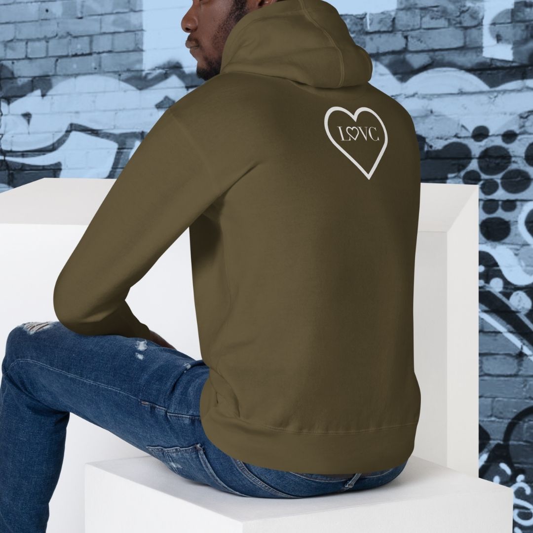 HOODIE CON CAPUCHA HOMBRE 2CUORE WHITE