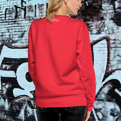 SUDADERA GRUESA MUJER LOGOXL CÍRCULO