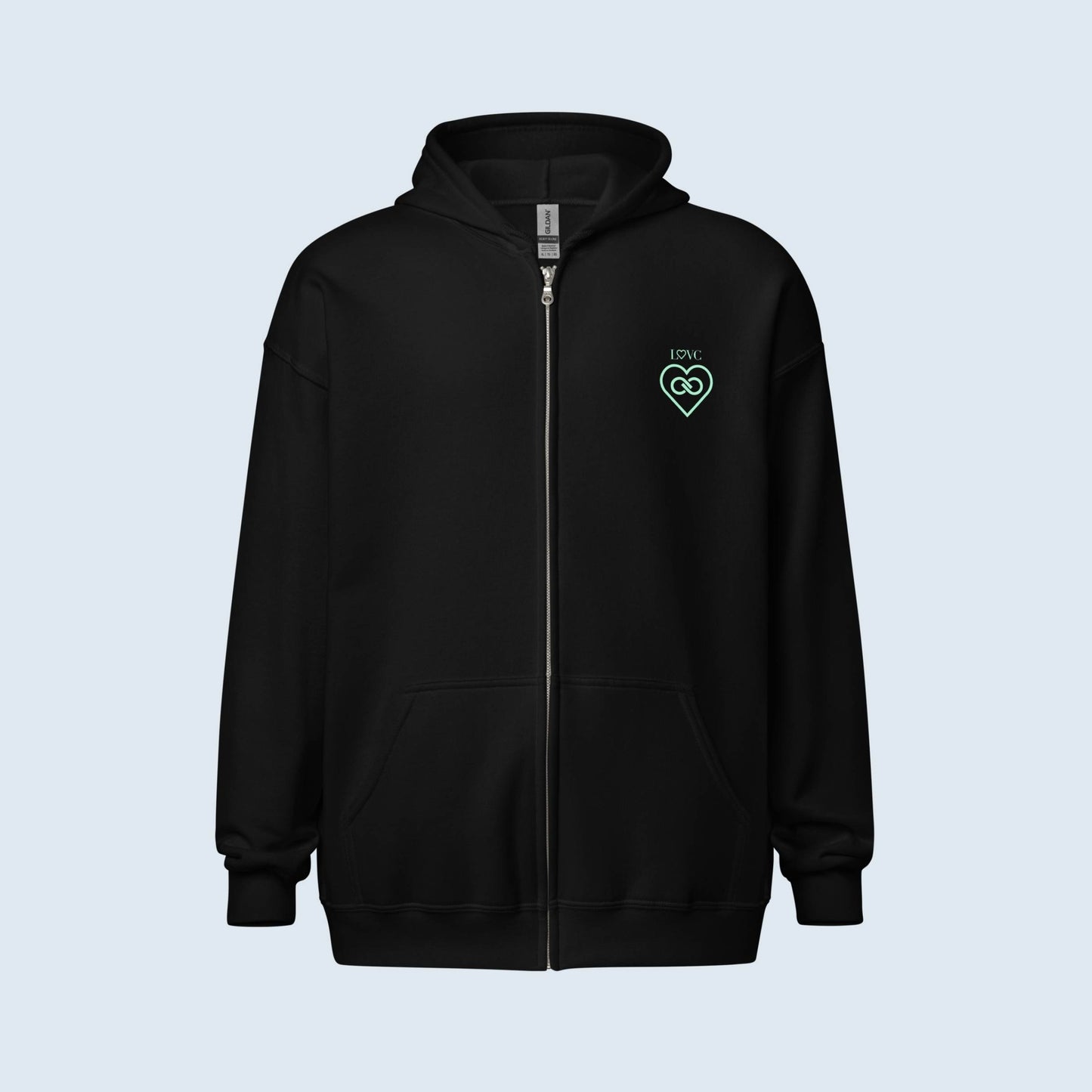 HOODIE CON CAPUCHA Y CREMALLERA HOMBRE INFINITE